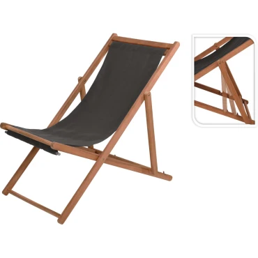 JK Home Décor - Σεζλόνγκ από Ακακία Γκρι 67x105x74cm