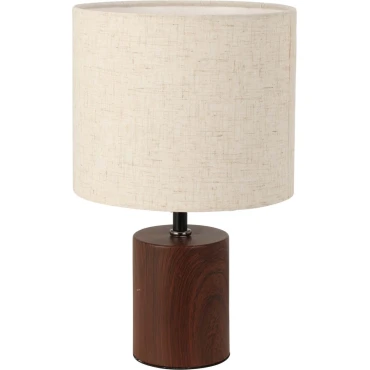 JK Home Décor - Επιτραπέζιο Φωτιστικό από Μέταλλο Καφέ 18x30cm
