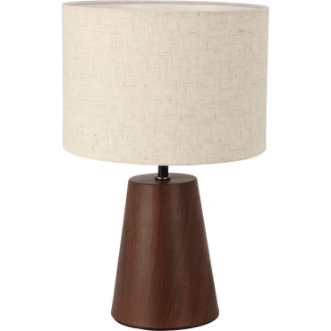 JK Home Décor - Επιτραπέζιο Φωτιστικό από Μέταλλο Καφέ 16x30cm