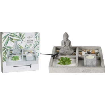 JΚ Home Décor - Σετ Κήπος Zen 23x23x12.5cm