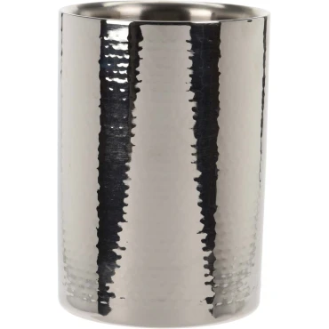 JK Home Décor - Σαμπανιέρα Κρασιού από Ατσάλι Ασημί 12x17cm