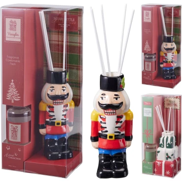 JK Home Décor - Μπουκάλι από Γυαλί 10x39cm 4Σχδ