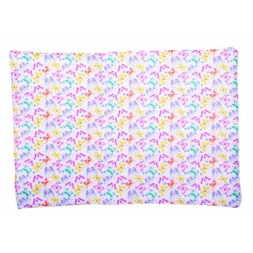 JΚ Home Décor - Πουγκί Τσουβάλι New Butterflies 30x40cm Ροζ