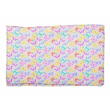 JΚ Home Décor - Πουγκί Τσουβάλι New Butterflies 20x30cm Φυσικό