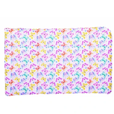JΚ Home Décor - Πουγκί Τσουβάλι New Butterflies 20x30cm Ροζ