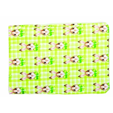 JΚ Home Décor - Πουγκί Microfibre Rabbits With Bow 20cmX30cm