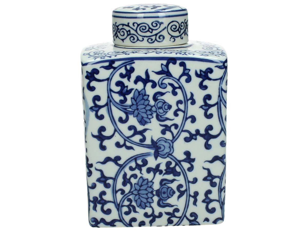 JΚ Home Décor - Βάζο Μπλε 17x7x13cm