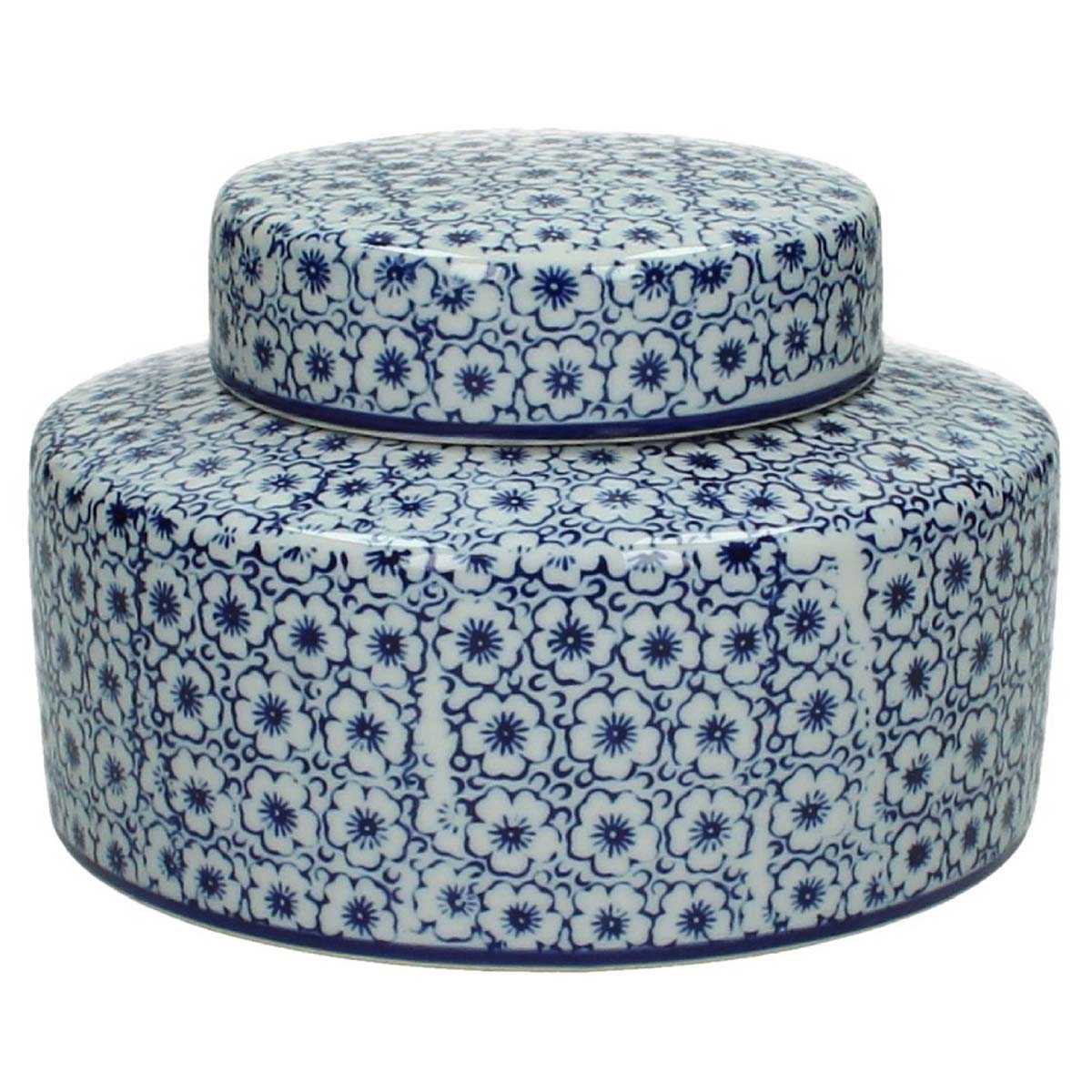 JΚ Home Décor - Βάζο Μπλε 12x17x17cm