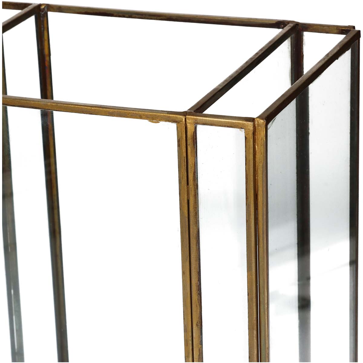 JΚ Home Décor - Κηροπήγιο Μπρονζέ 26x13x18cm