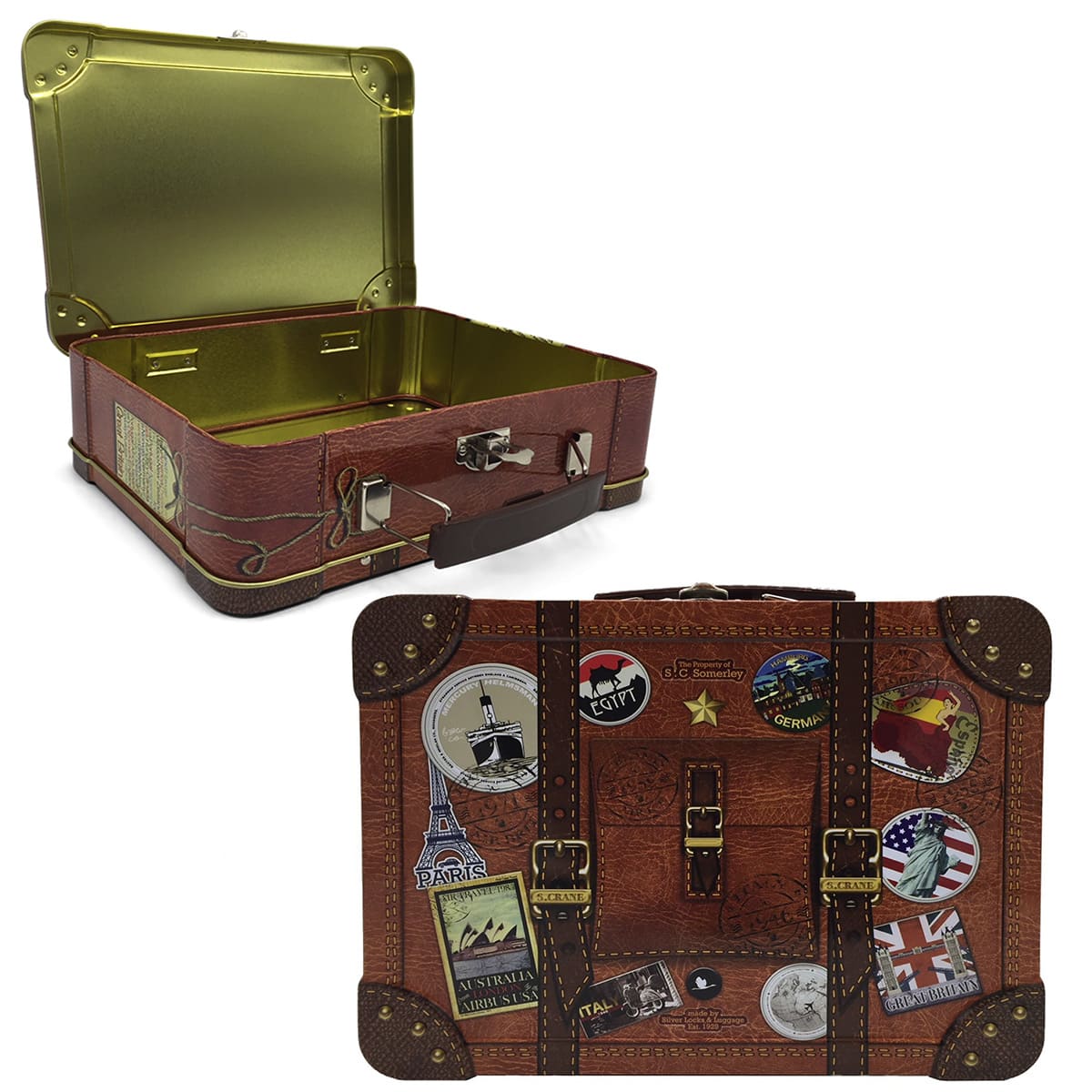 JK Home Décor - Κουτακι Μεταλλικό Βαλιτσάκι 20.7x16x6cm JK Home Décor - Κουτακι Μεταλλικό Βαλιτσάκι 20.7x16x6cm