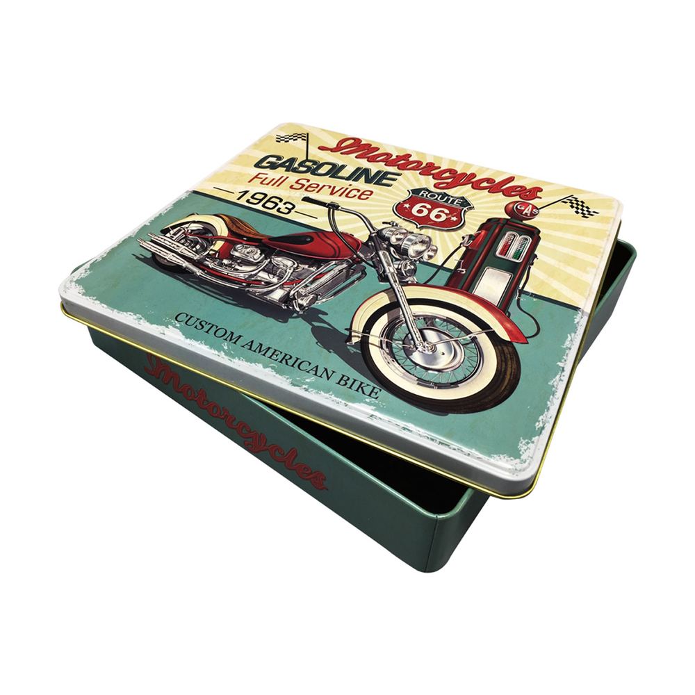 JK Home Décor - Κουτί Μεταλλικό Motorcycles 23x22x4.5cm JK Home Décor - Κουτί Μεταλλικό Motorcycles 23x22x4.5cm