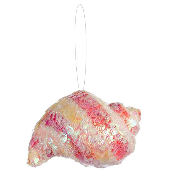 JΚ Home Décor - Κοχύλι Ροζ Διακοσμητικό 25cm