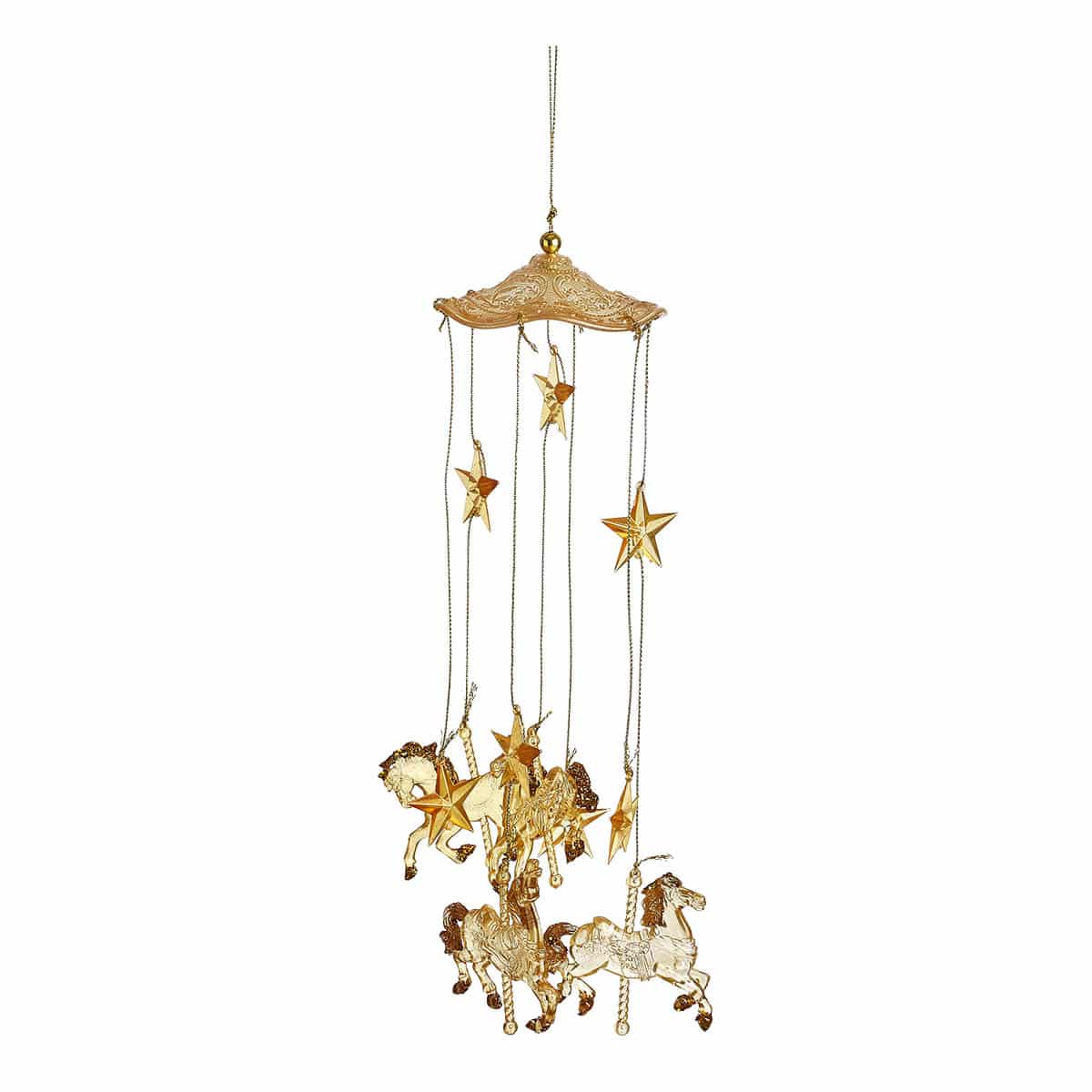 JΚ Home Décor - Στολίδι Μελωδοί Χρυσό 23cm