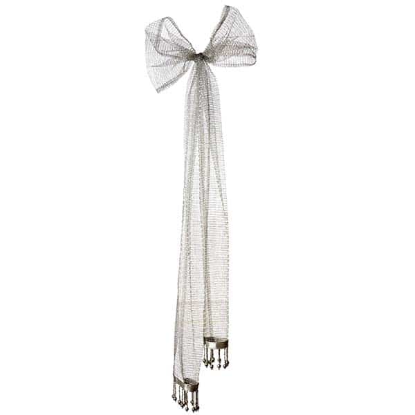 JΚ Home Décor - Τρέσσα Ασημί 17x185cm JΚ Home Décor - Τρέσσα Ασημί 17x185cm