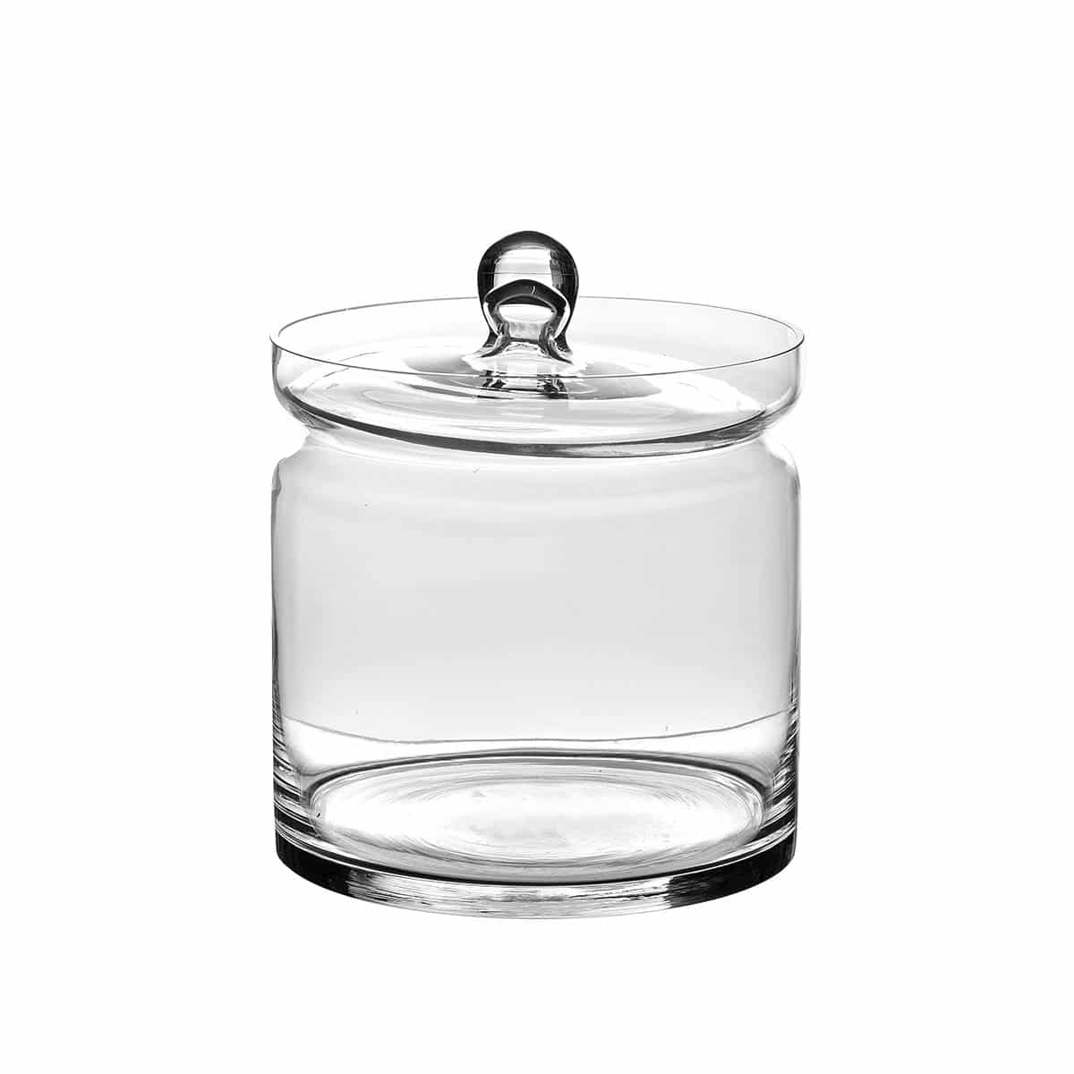 JK Home Décor - Γυάλα με Καπάκι 18x19cm