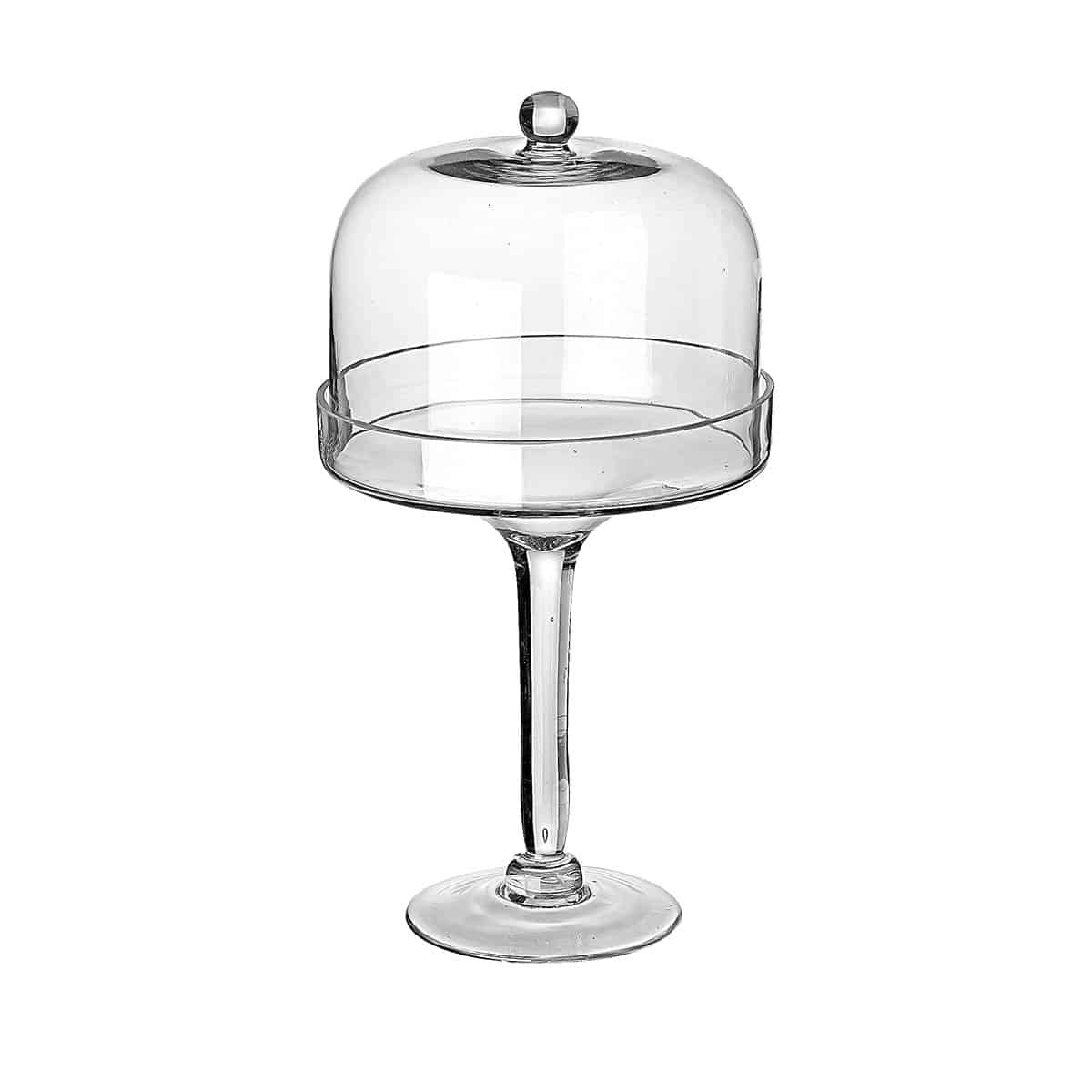 JK Home Décor - Γυάλα με Καπάκι 25x47cm