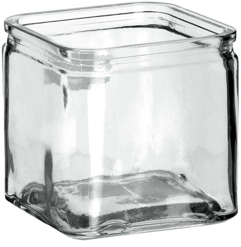 JΚ Home Décor - Βάζο Γυάλινο 12x12cm JΚ Home Décor - Βάζο Γυάλινο 12x12cm