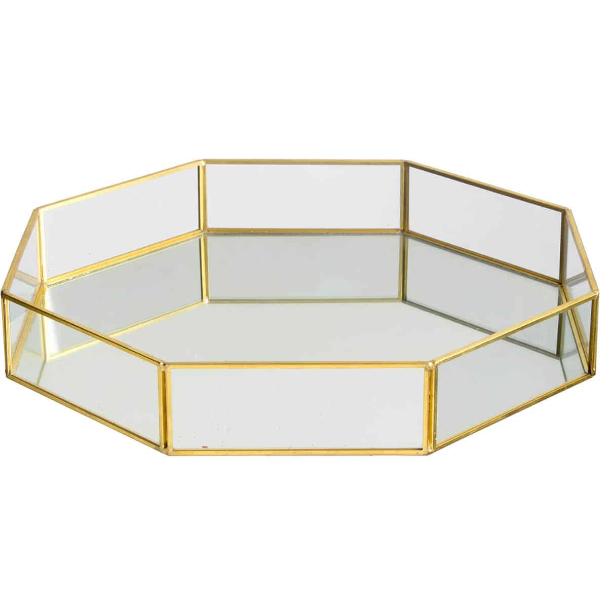 JK Home Décor - Δίσκος Γυάλινος 32x5cm