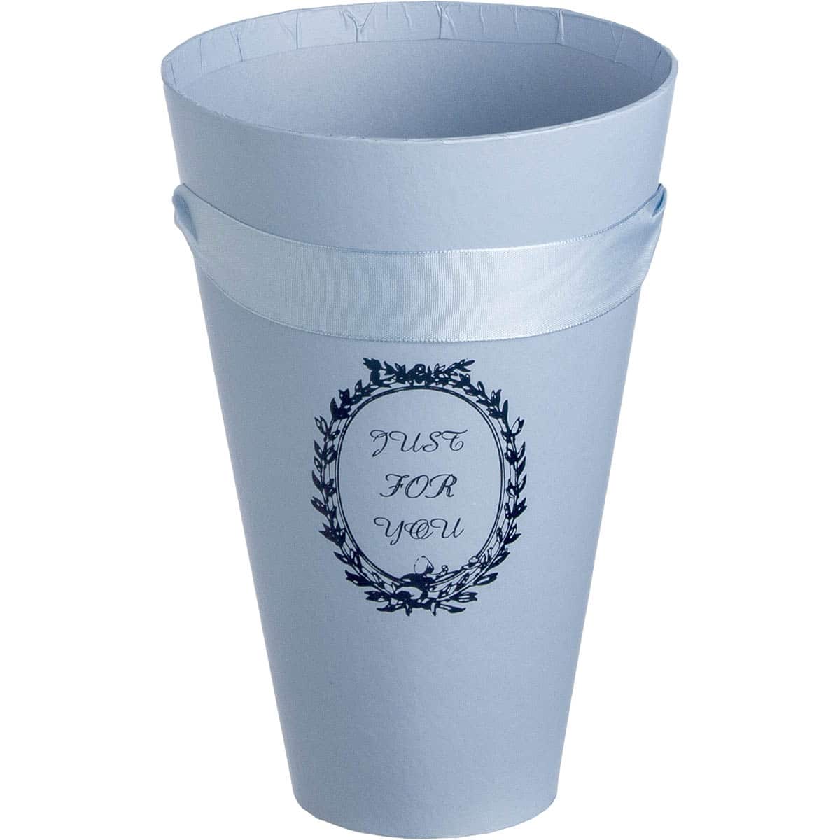 JΚ Home Décor - Βάζο Χάρτινο Γαλάζιο 13x7x20cm JΚ Home Décor - Βάζο Χάρτινο Γαλάζιο 13x7x20cm