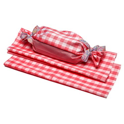 JK Home Décor - Σωλήνας Καρρώ 19x45cm 180gr S/3