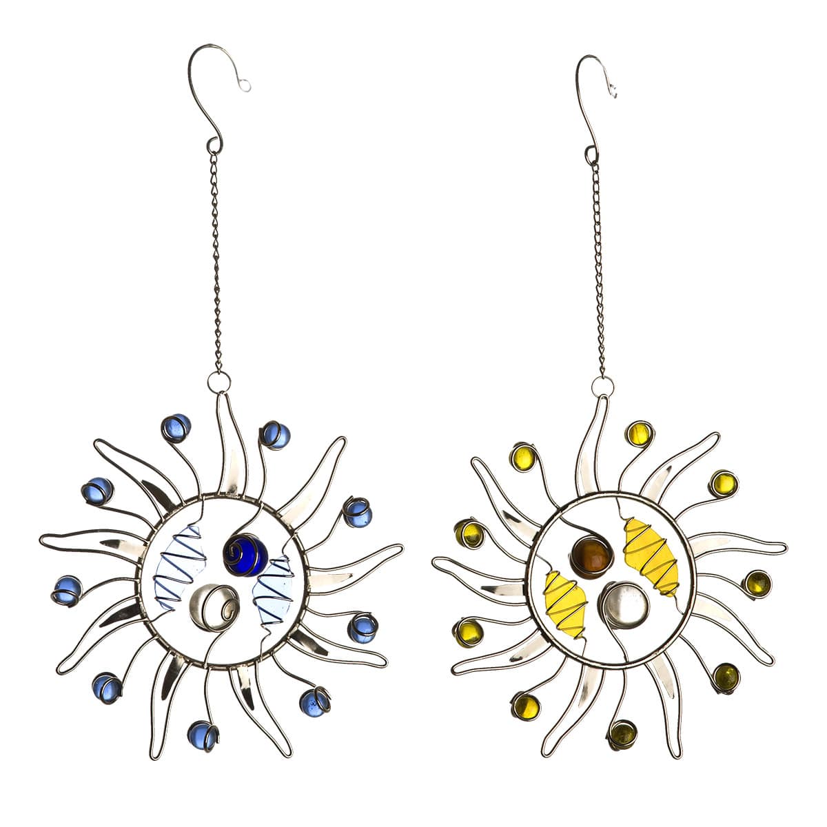 JΚ Home Décor - Μεταλλικό Κρεμαστό S/2