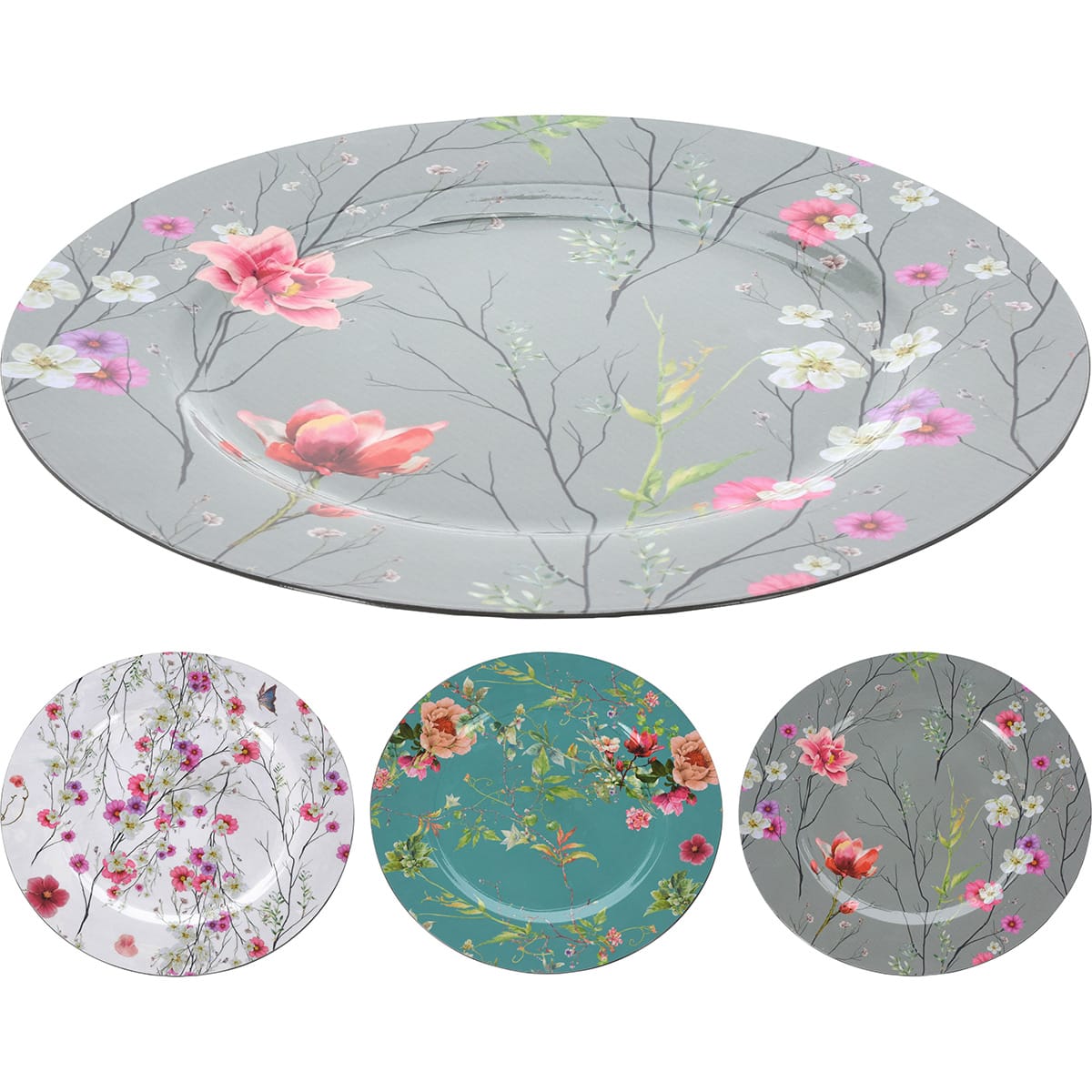 ΔΙΣΚΟΣ ΠΛΑΣΤΙΚΟΣ ΛΟΥΛΟΥΔΑΤΟΣ 3ΣΧΕΔ. 33CΜ