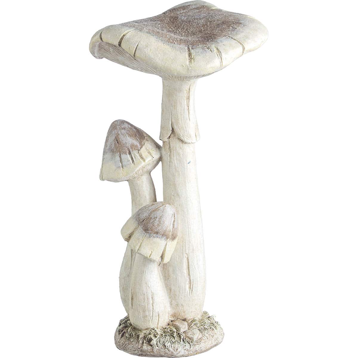 JK Home Décor - Μανιτάρι Πολυρεζίν 30.5cm Λευκά