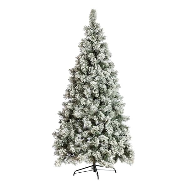 JK Home Décor - Δέντρο 240cm Chicago PP Flocked