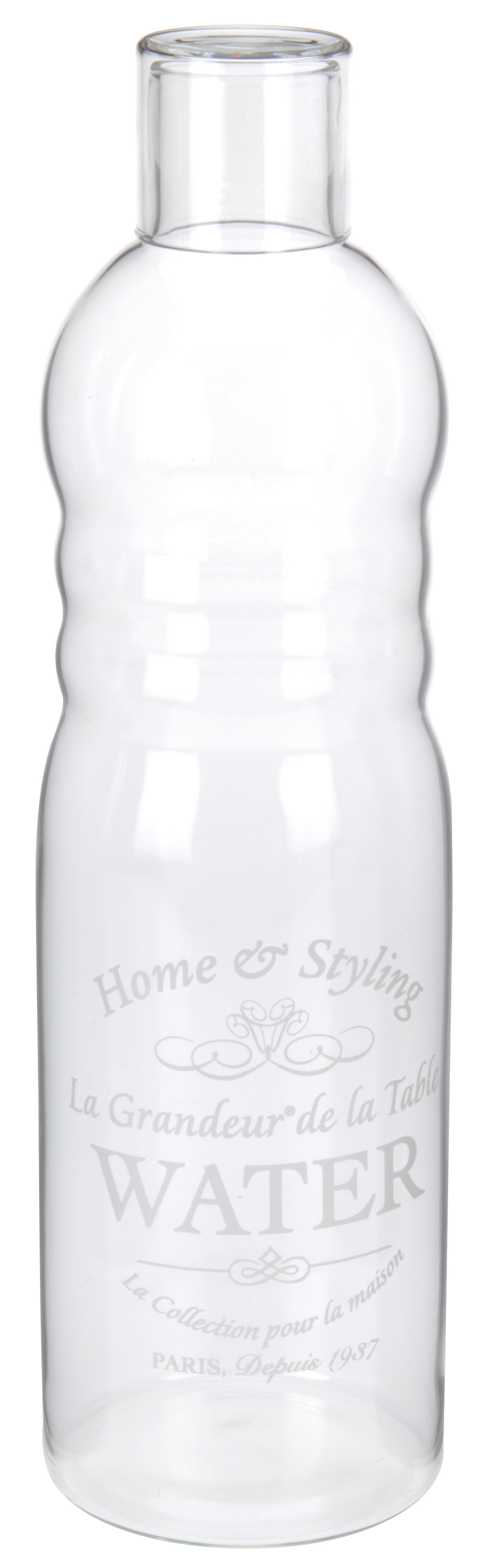 JK Home Décor Glass Bottle With Water Design