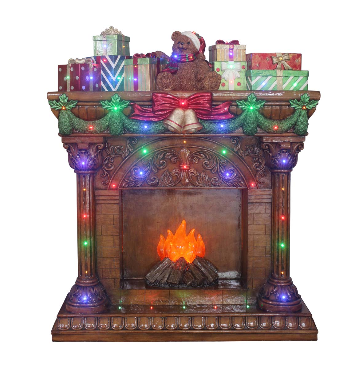 JK Home Décor - Tζάκι Πολυρεζίν LED 121.3x146cm