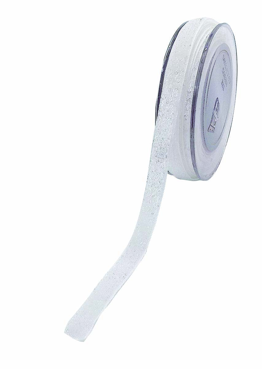 JΚ Home Décor - Κορδέλα Lumina Λευκό 1cmX9m