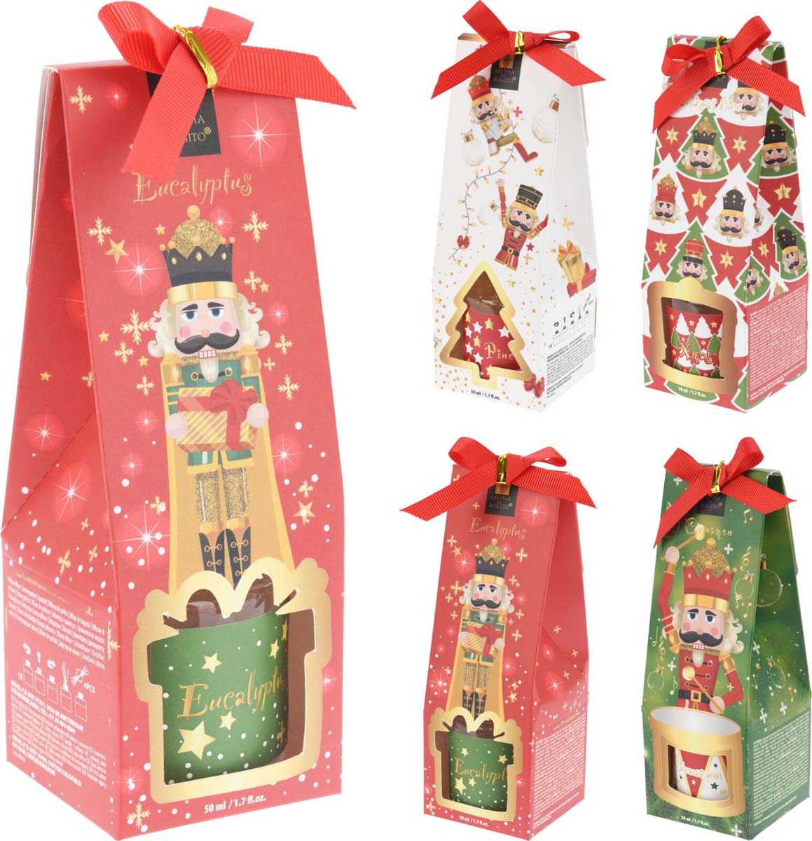 JK Home Décor - Αρωματικό Χώρου Καρυοθραύστης 50ml 4Σχδ
