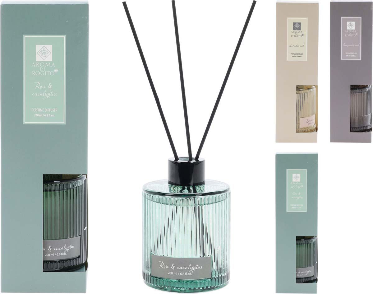 JK Home Décor - Αρωματικό Χώρου 200ml 6.5x23cm 3Σχδ
