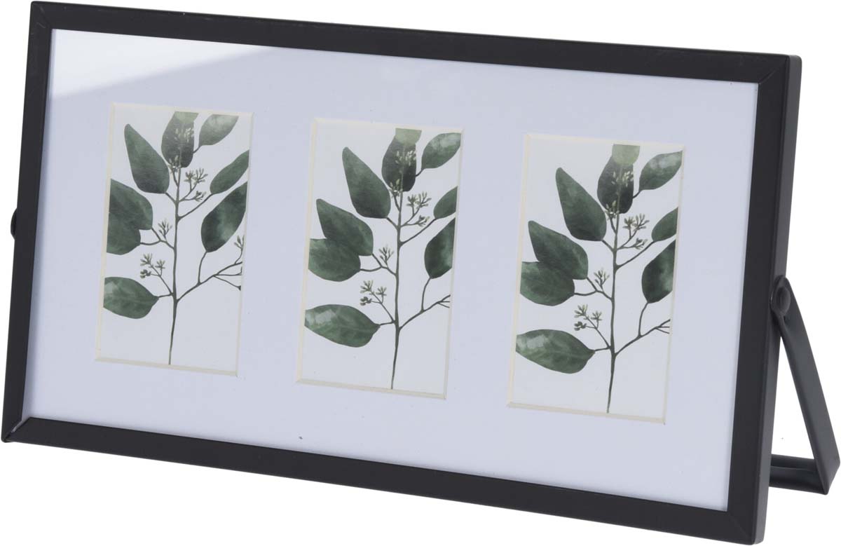 JK Home Décor - Κορνίζα από Μέταλλο Μαύρο 22x12cm