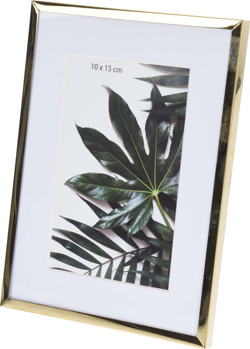 JK Home Décor - Κορνίζα από Μέταλλο Χρυσό 20x15cm