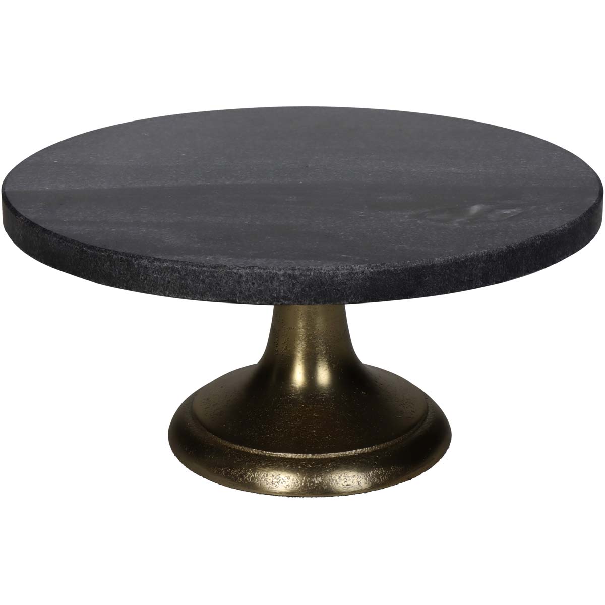 JΚ Home Décor - Βάση Κέικ Μαύρη 24x24x12cm