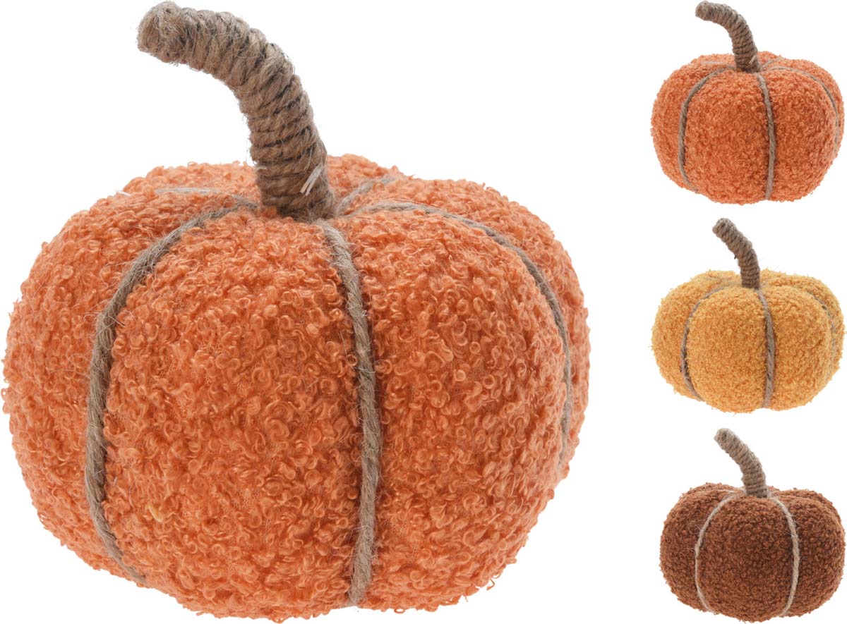 JK Home Décor - Κολοκύθα Autumn13x12cm 3Σχδ