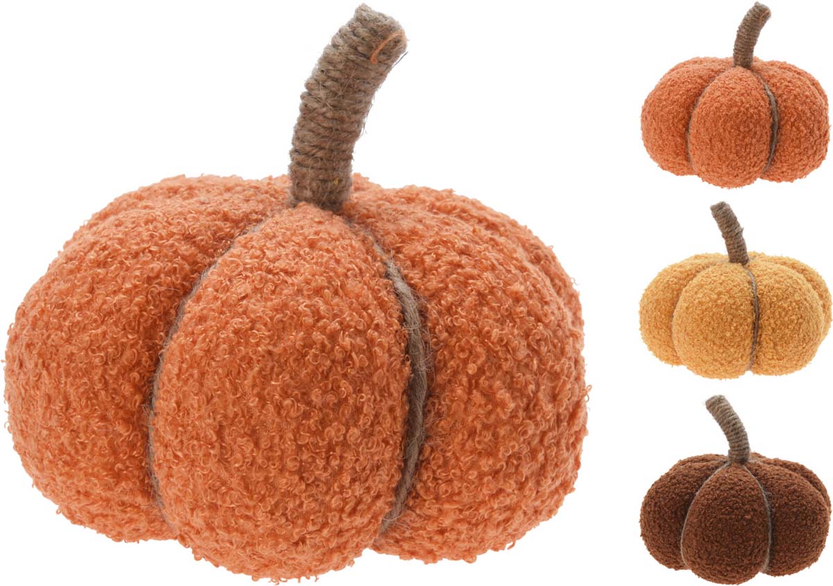JK Home Décor - Κολοκύθα Autumn17x14cm 3Σχδ