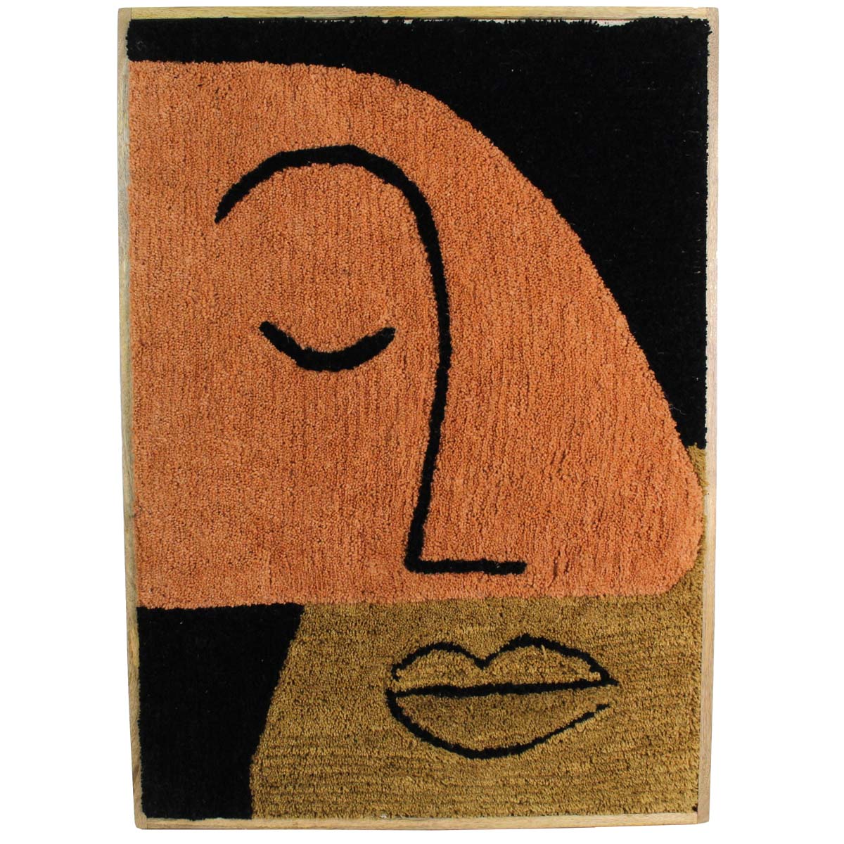 JΚ Home Décor - Επιτοίχιο Πρόσωπο Πολύχρωμο 75x105x5cm