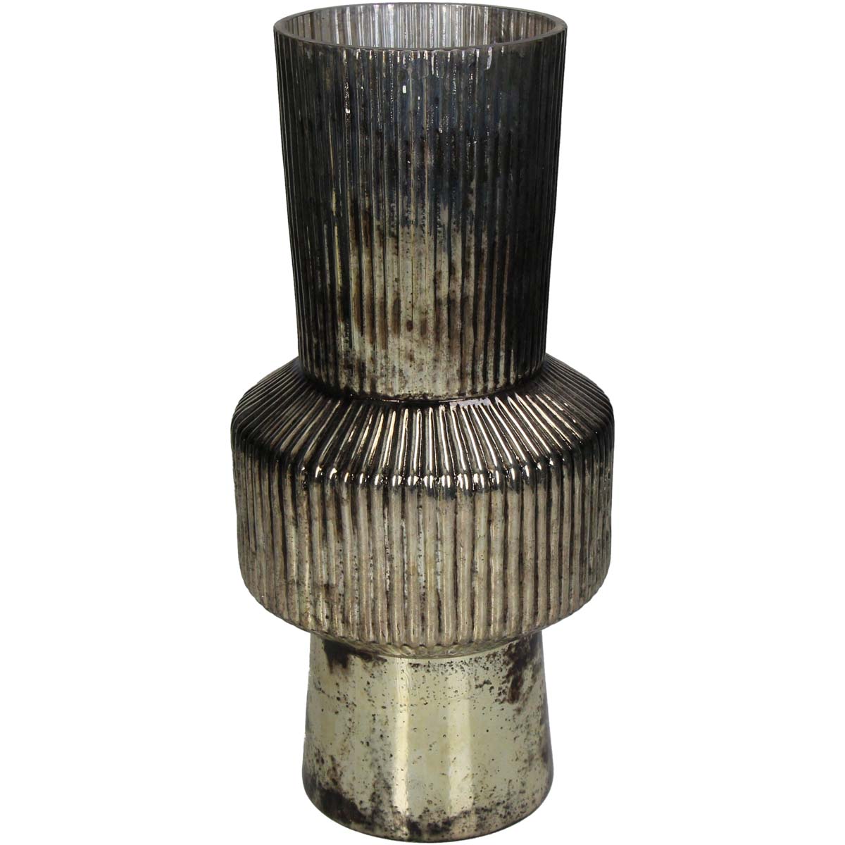 JΚ Home Décor - Βάζο Σαμπανιζέ 14x14x40cm