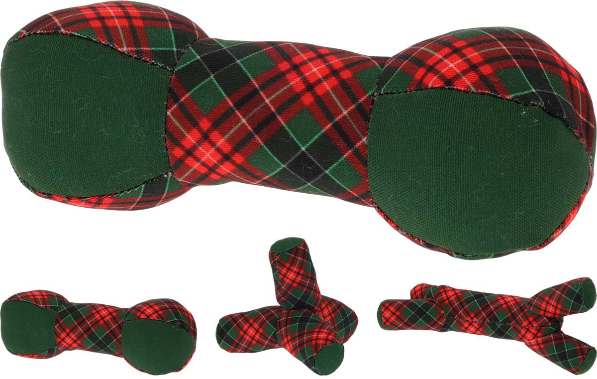 JΚ Home Décor - Παιχνίδι Σκύλου με Ήχο 26x11cm 3Σχδ