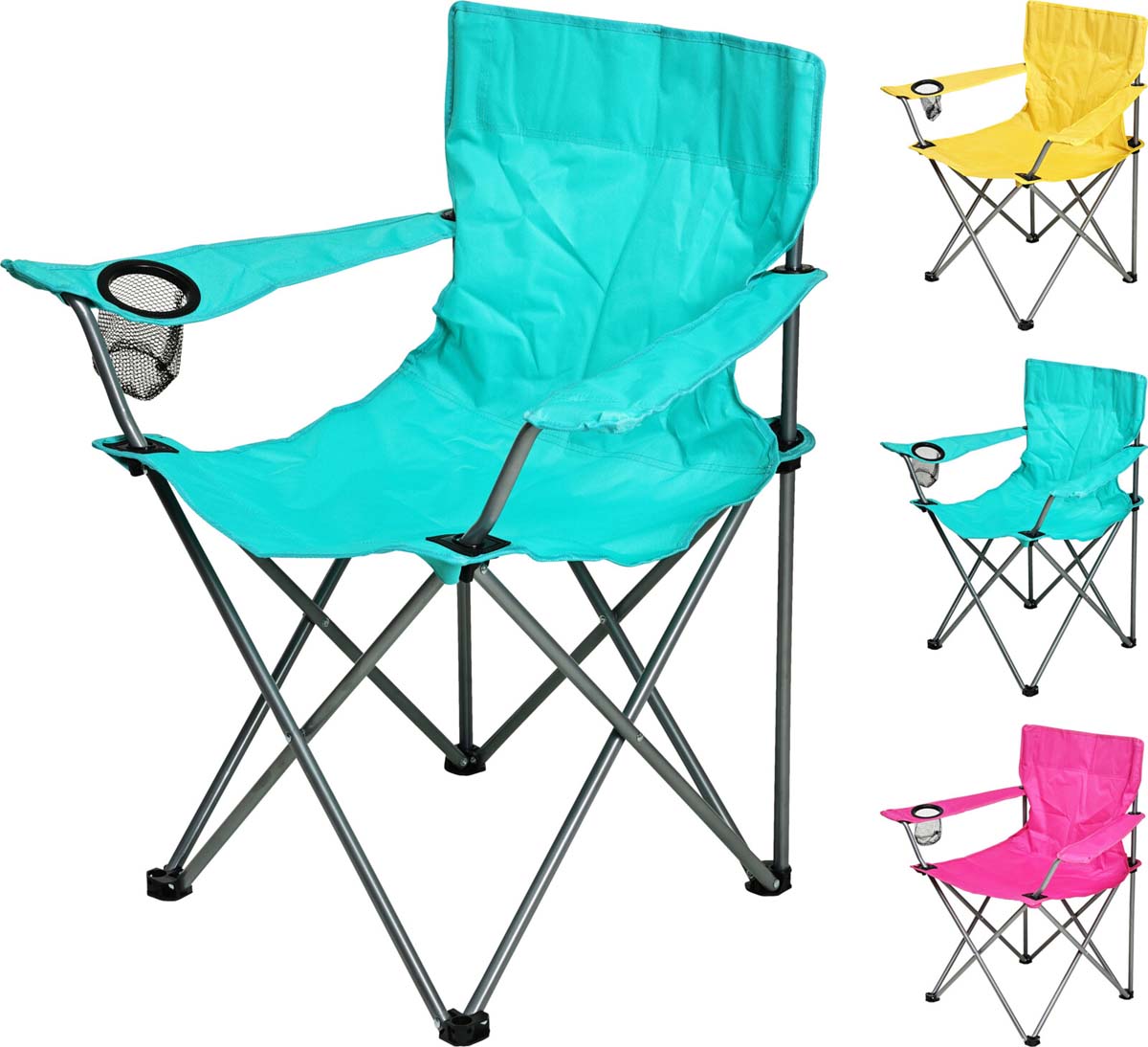 JK Home Décor - Καρεκλάκι Θαλάσσης 51x42x80cm 3Σχδ