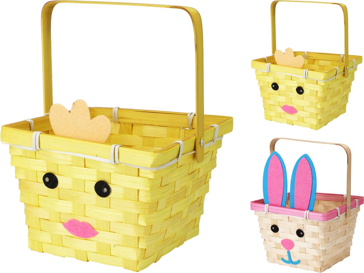 BASKET BAMBOO EASTER 2A DESIGN