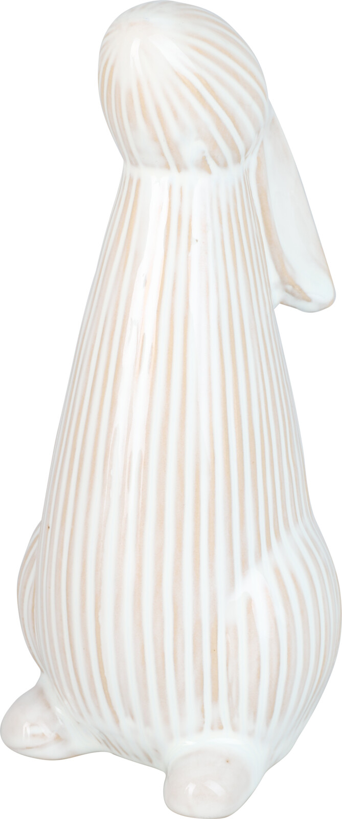 JΚ Home Decor - Λαγουδάκι Πορσελάνη 22cm Κρεμ