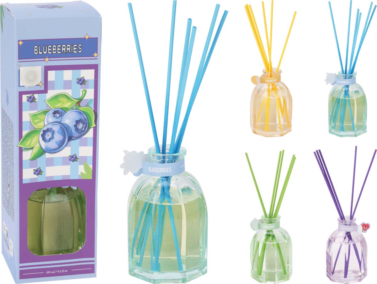 JK Home Décor - Αρωματικό Χώρου 120ml 7x22cm 4Σχδ
