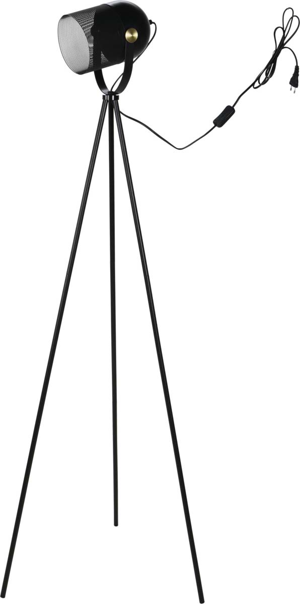 JΚ Home Décor - Λαμπατέρ Architects Μέταλλο Μαύρο 148cm