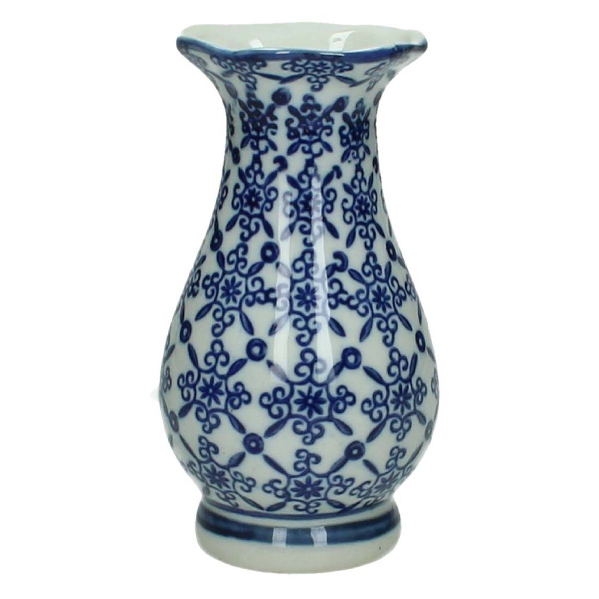 JΚ Home Décor - Βάζο Μπλε 15x8x8cm