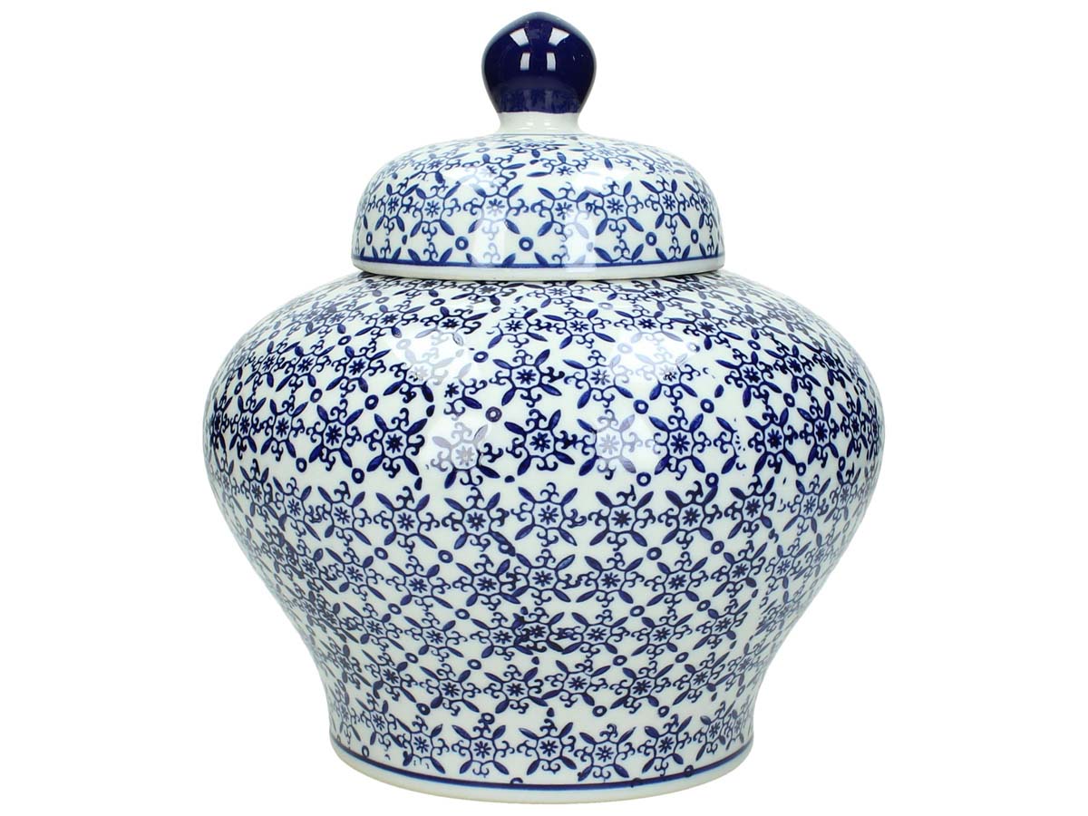 JΚ Home Décor - Βάζο Μπλε 22x20x20cm