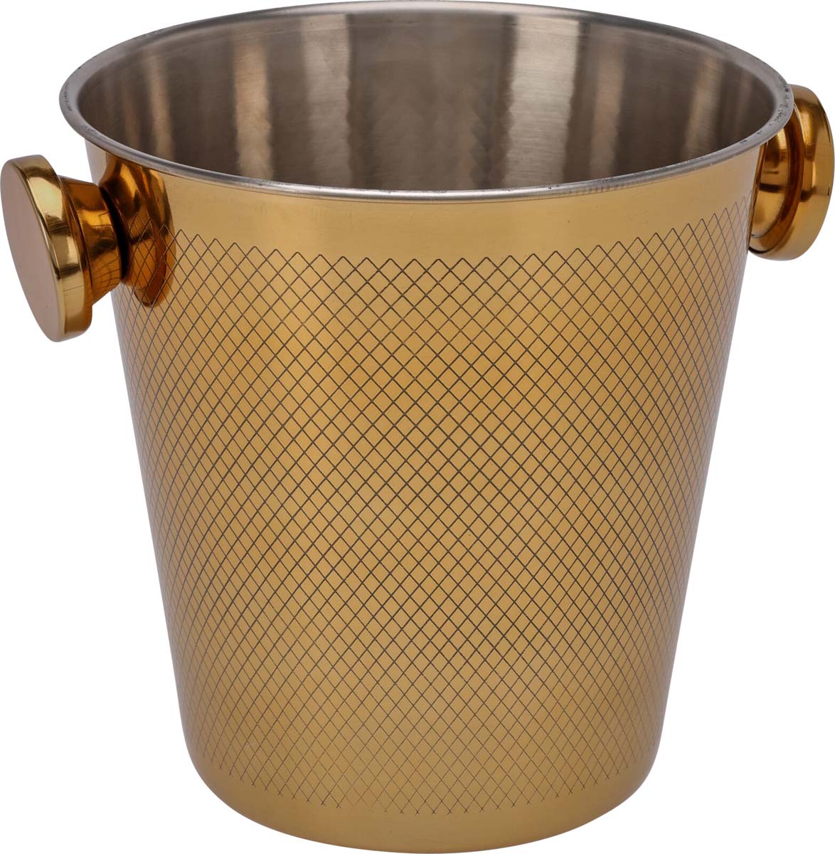JK Home Décor - Σαμπανιέρα από Ατσάλι Χρυσό 14x20cm