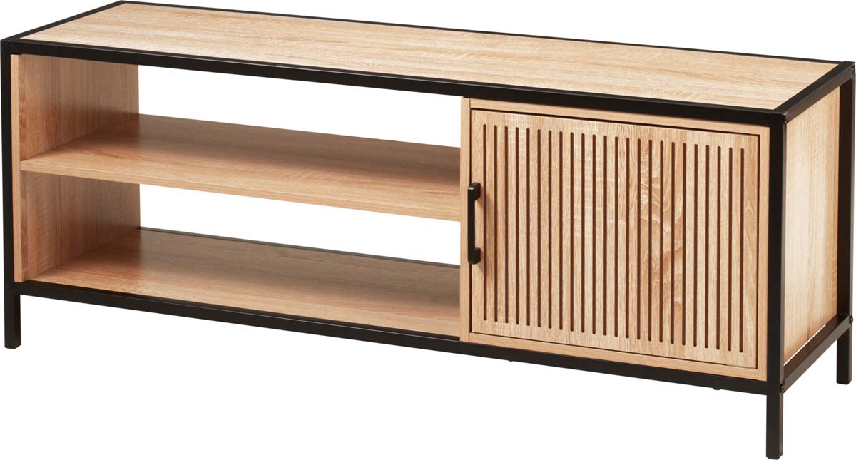JK Home Décor - Κονσόλα από MDF & Μέταλλο Μαύρο 116x33x45cm